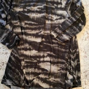 Thunder Skies Loose Knit Top